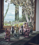 vases gleam table
