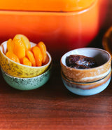 Bols XS castor en céramique émaillée HK Living pour petites portions lifestyle