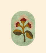 Tapis de Bain Oval Fleur