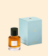 Flacon d'eau de parfum Carmen Trudon 100 ml en verre teinté