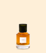 Flacon d'eau de parfum Carmen Trudon 100 ml en verre teinté