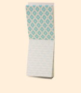 bloc-notes Litir bleu par Apica. 100 feuilles.