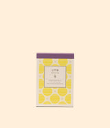 bloc-notes Litir jaune par Apica. 100 feuilles.