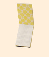 bloc-notes Litir jaune par Apica. 100 feuilles.