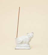 Porte-encens en céramique Astier de Villatte.