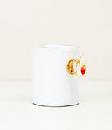 Tasse en céramique Astier de Villatte x Serena Carone.