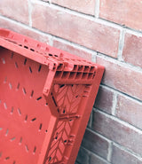 Caisses Pliables Tile Red par Aykasa
