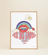 Affiche Pont des Amours 2022 par Biutiful Lovers Club