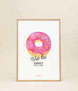 Affiche Vue Lac Annecy Albigny par Biutiful Lovers Club.