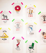 Affiche Vue Lac Sévrier