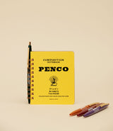 Carnet Spirale Penco Jaune