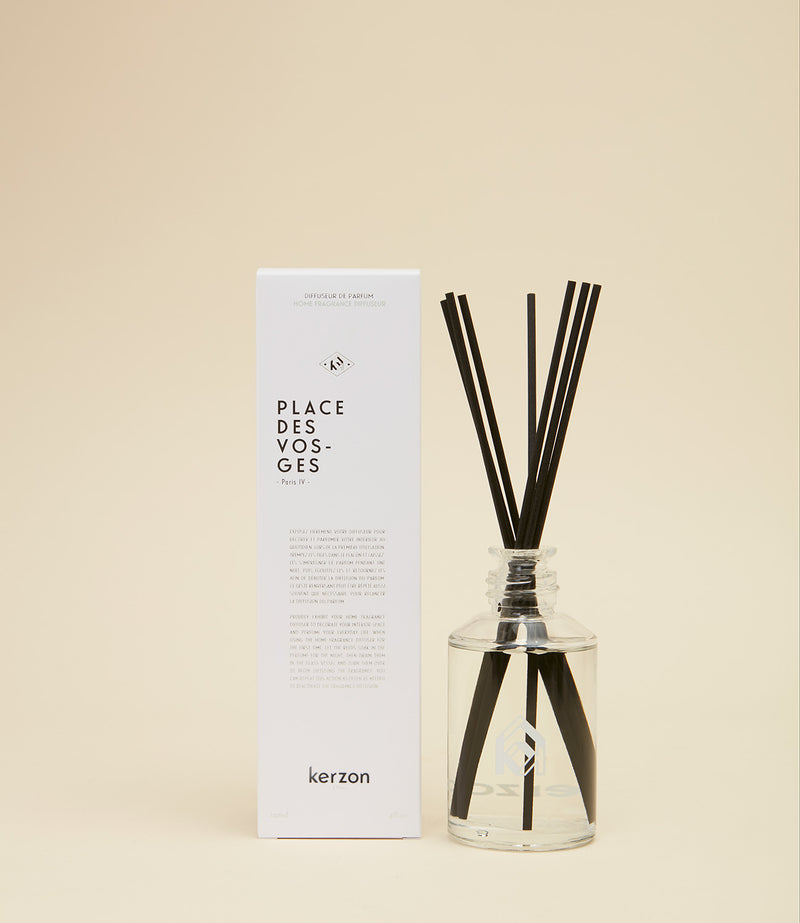 diffuseur parfum La Tour Eiffel par Kerzon. 120ml Diffuseur en verre recyclable