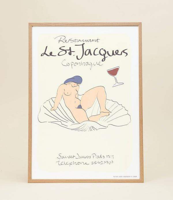 Affiche Le St Jacques par Letz