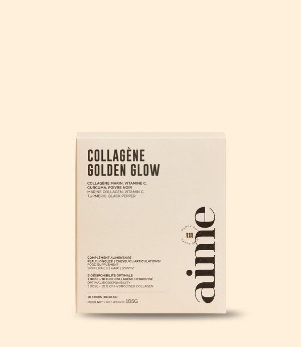 Collagène Golden Glow cure 10 jours par Aime