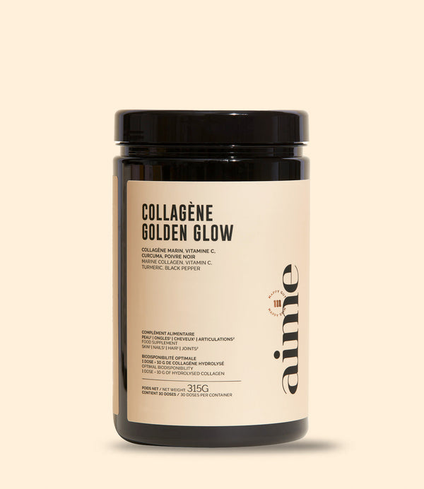 Collagène Golden Glow cure 1 mois par Aime