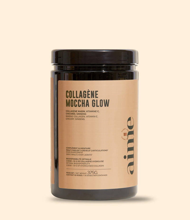 boîte moccha glow 1 mois par aime