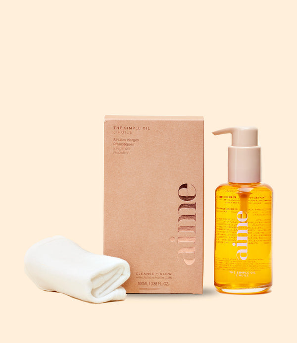 L'huile démaquillante et nourrissante The Simple Oil  100 mL par Aime Skincare