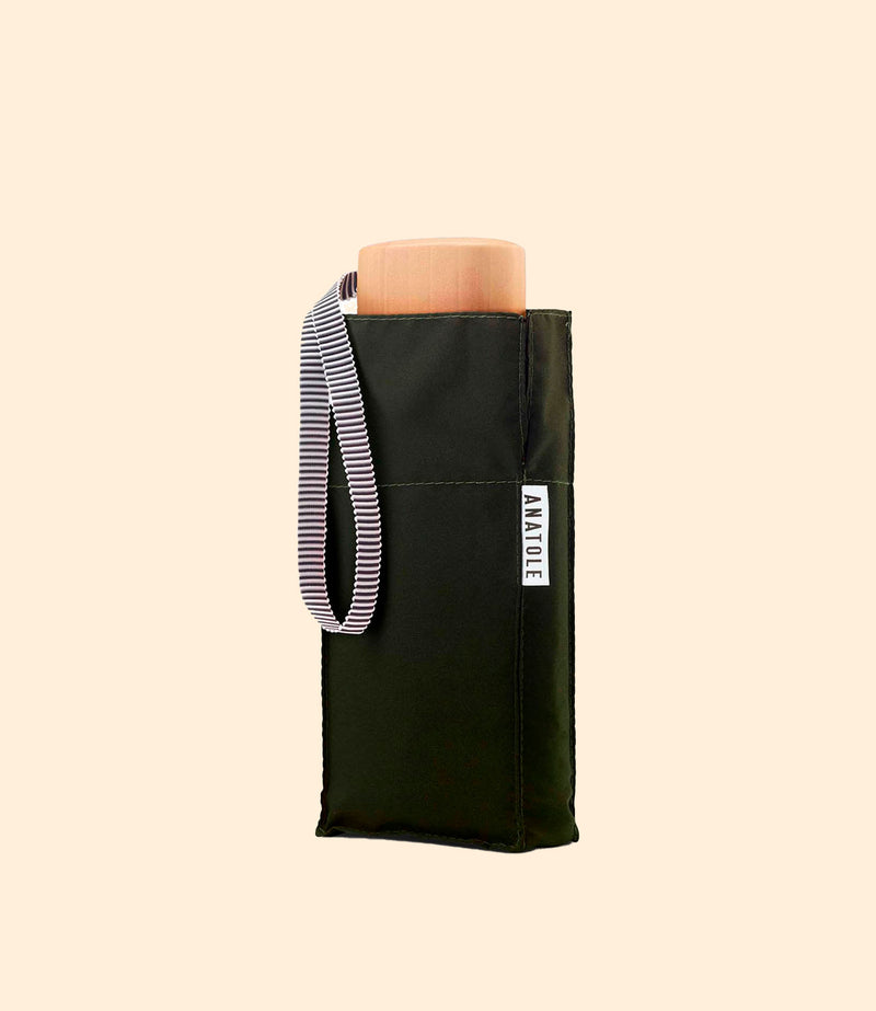 Parapluie Kaki Léonard par Anatole