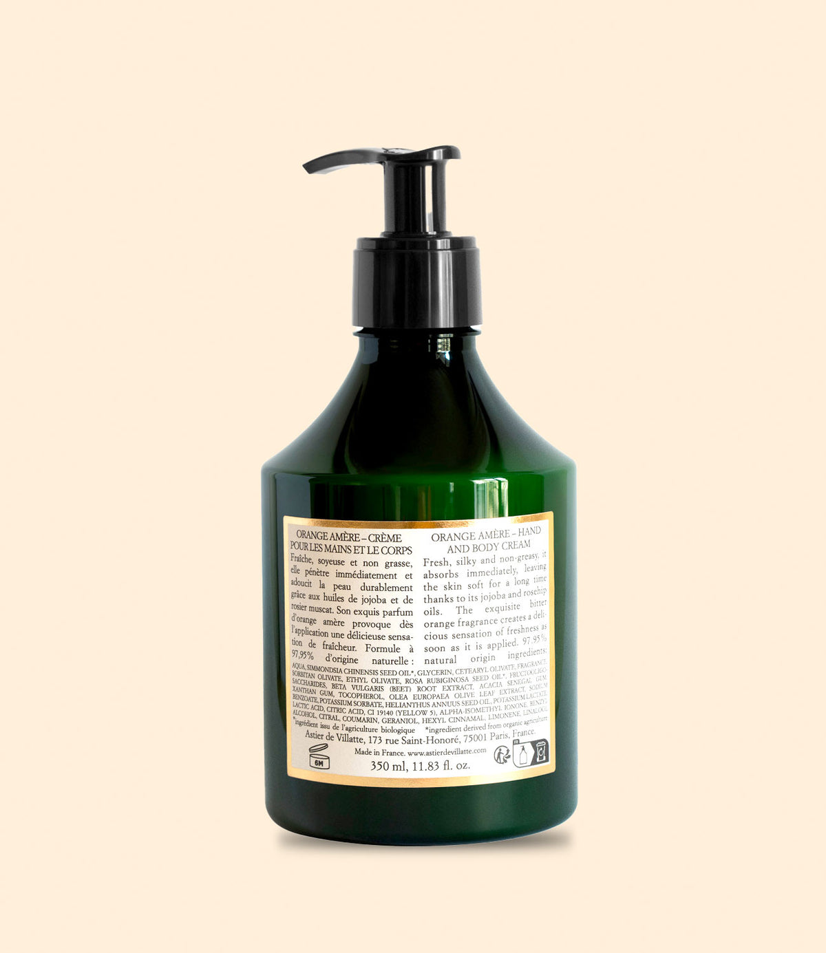 Astier de Villatte Bitter Orange Hand and Body Cream - Biutiful