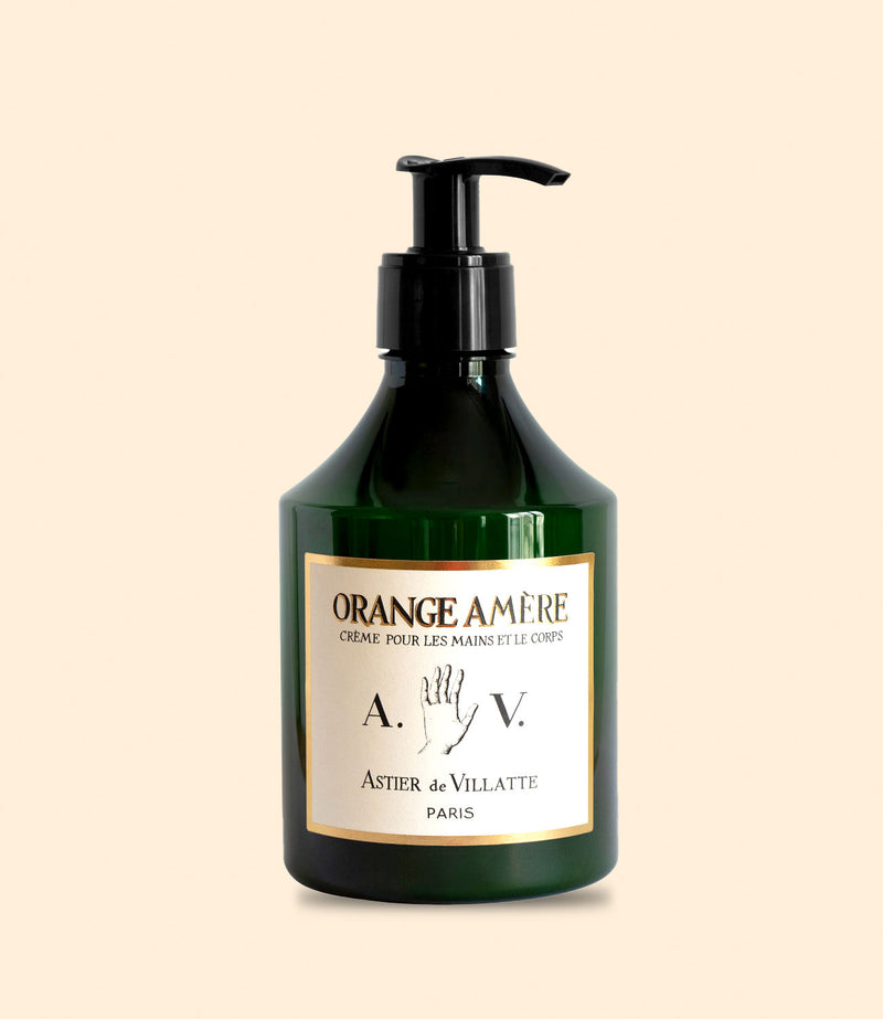 Crème Orange Amère pour les Mains et le Corps par Astier de Villatte 350 ml