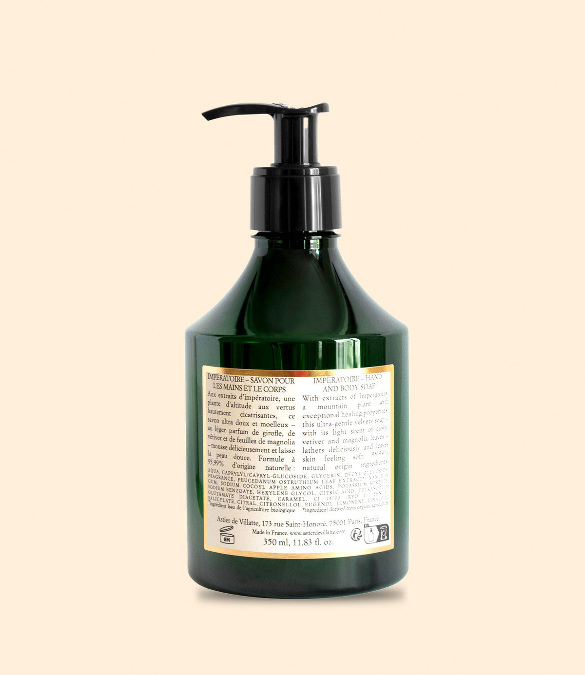 ボディソープ ASTIER de VILLATTE IMPERATORIRE 350ml astier-de-villatte-savon-