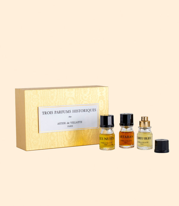 Coffret Trois Parfums Historiques par Astier de Villatte 3*10 ml