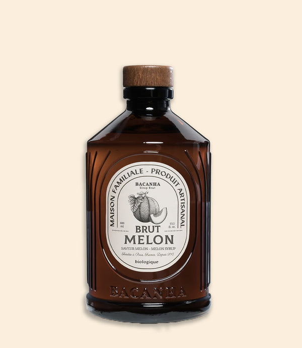 sirop biologique melon bacanha 400ml