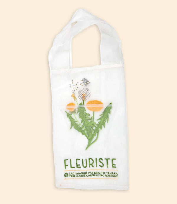 sac organza fleuriste pissenlit brigitte tanaka