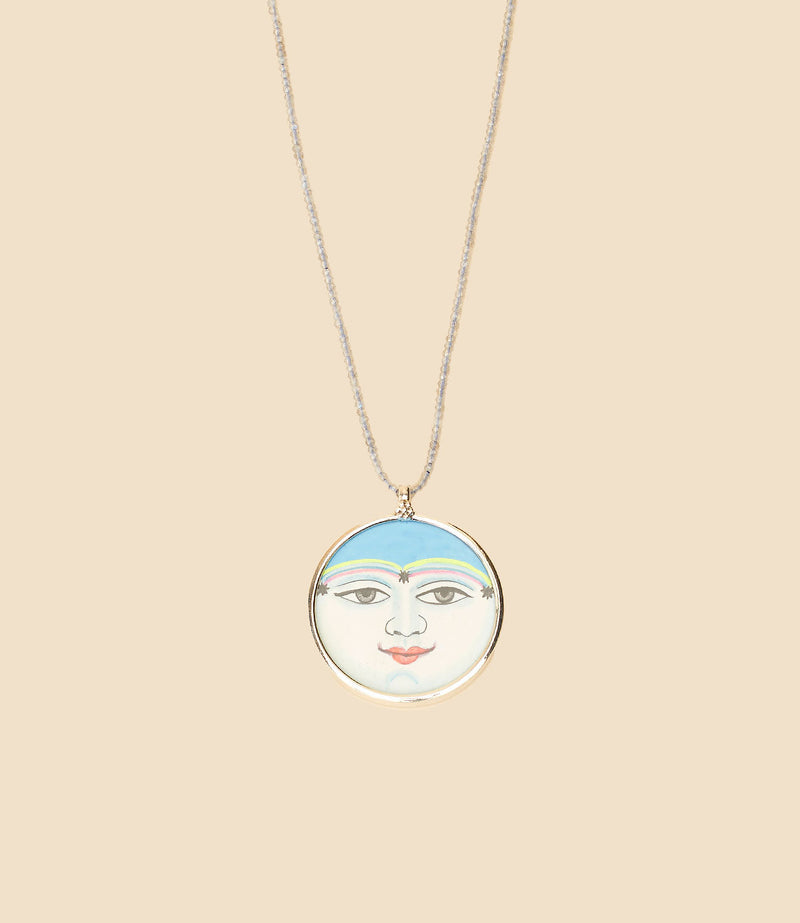 Le collier Talisman Moonbathing par Cosmic Dealer