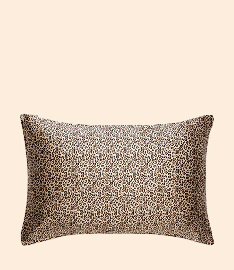 Taie d’oreiller en pure soie léopard 22 momme 51x76 oeko tex
