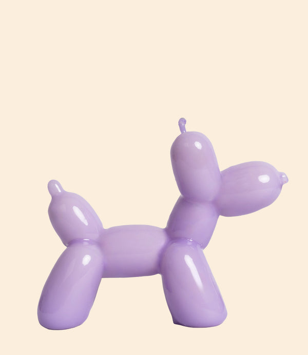 bougie balloon dog violet helio ferretti
