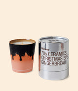 Bougie pain d’épices et cannelle en mug 70s – Gingerbread – HK Living