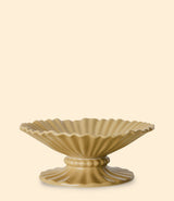 Grand plateau Ribble Bowl en céramique mokka beige HK Living