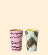 set de 2 tea mugs baroque 70s ceramics 460 ml hk living