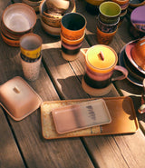 Plateau à gâteau en céramique HK Living Sunbeam