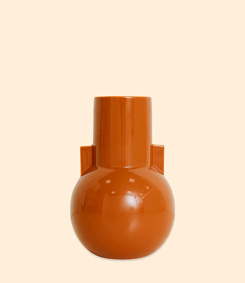 vase caramel en céramique hk-living ACE7201