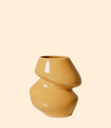 hk-living cappuccino organic vase ACE7198