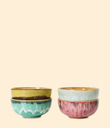 Bols XS Modernist en céramique émaillée HK Living pour petites portions