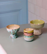 Bols XS Modernist en céramique émaillée HK Living pour petites portions lifestyle