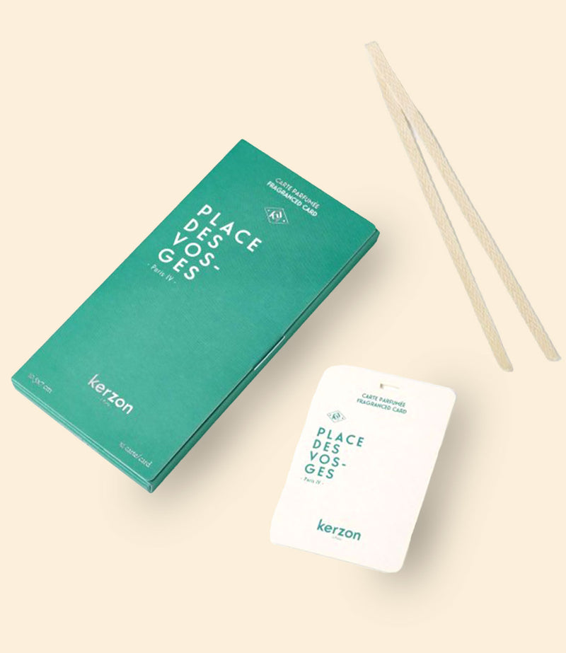 Carte Parfumée Place des Vosges Kerzon Packaging