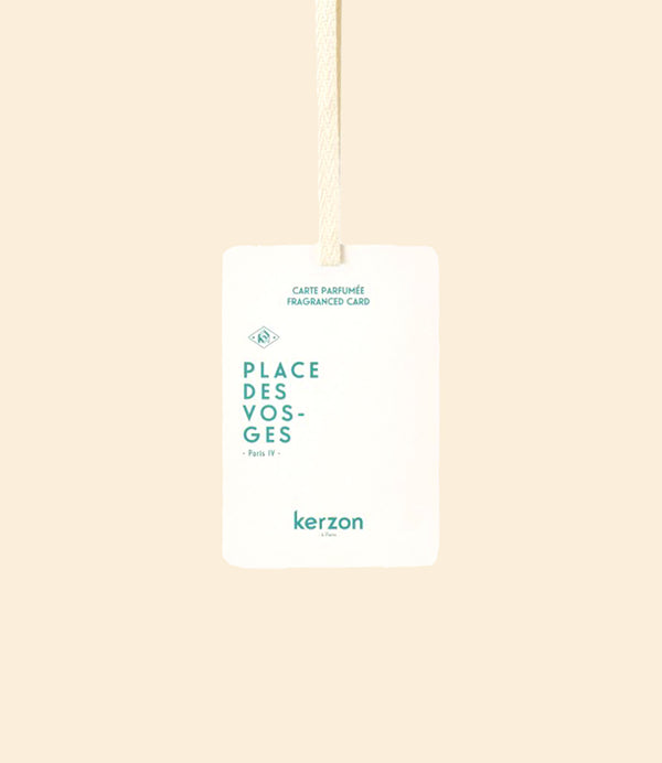 Carte Parfumée Place des Vosges Kerzon