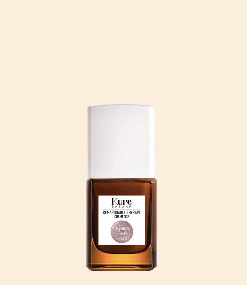 vernis ongles serum rose 06 kure bazaar remarquable therapy
