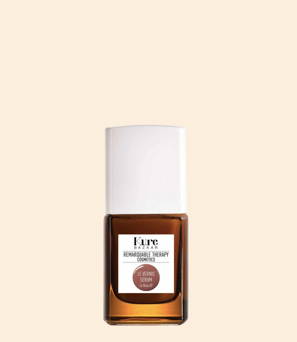 vernis ongles serum rose 07 kure bazaar remarquable therapy