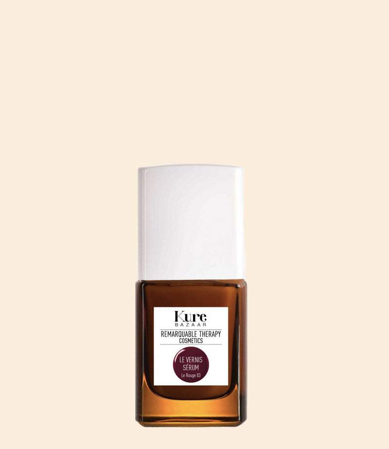 vernis ongles serum rouge 03 remarquable therapy kure bazaar