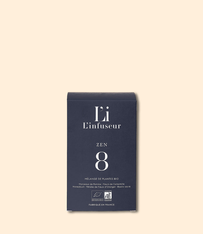 infusion zen 8 de l'infuseur bio 15 sachets