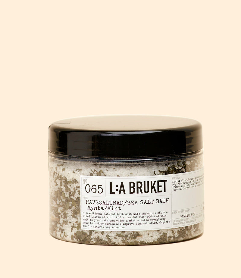 Sel de bain n°065 Menthe Poivrée L:A BRUKET 450 g