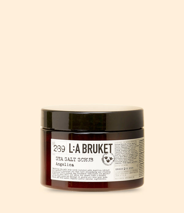 Sea Salt Scrub angelica N°289 par LA BRUKET 420 g