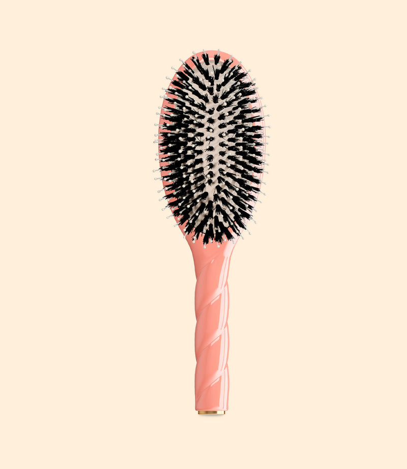 Brosse à cheveux l’Indispensable Douceur N°3 Corail par la Bonne Brosse