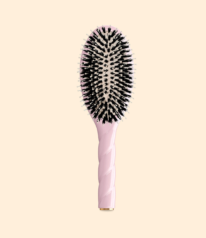 Brosse à cheveux l’Indispensable Douceur N°3 Rose par la Bonne Brosse