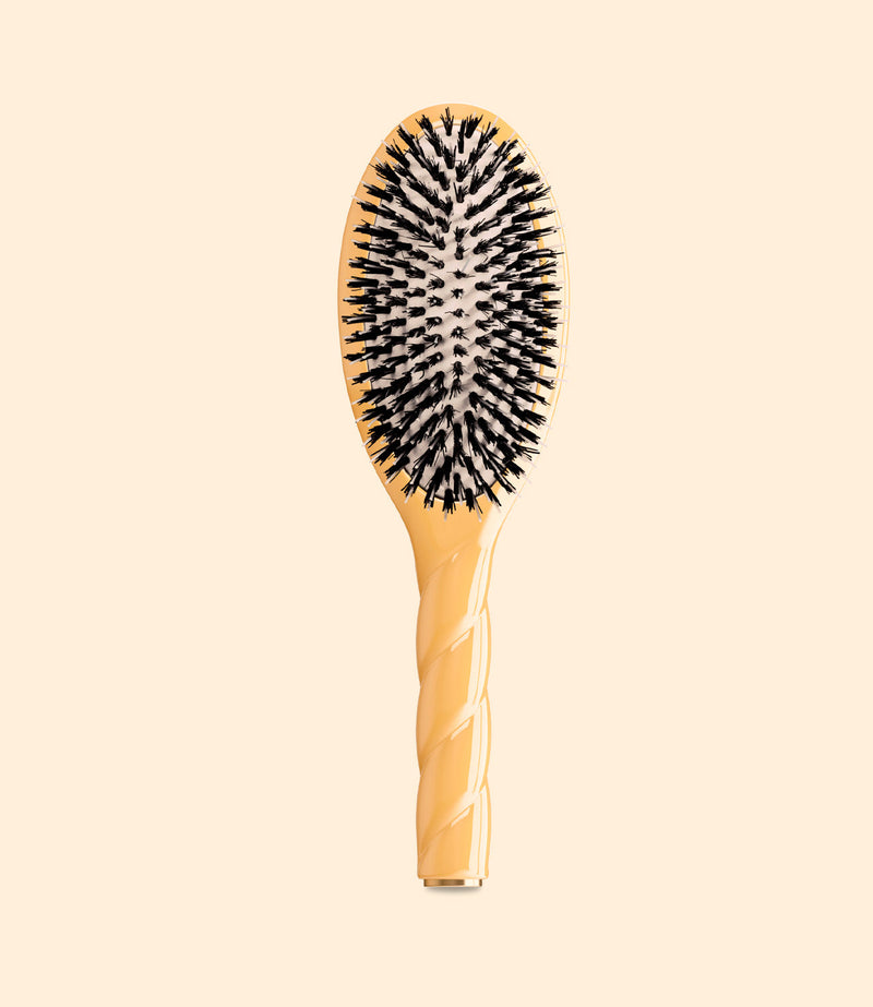 Brosse à cheveux Soin et Démêlage N°02 Jaune par la Bonne Brosse